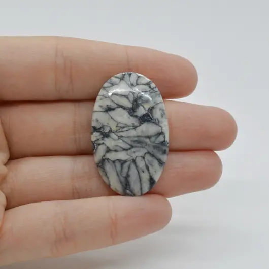 Cabochon Pinolith 36x23x5mm C51