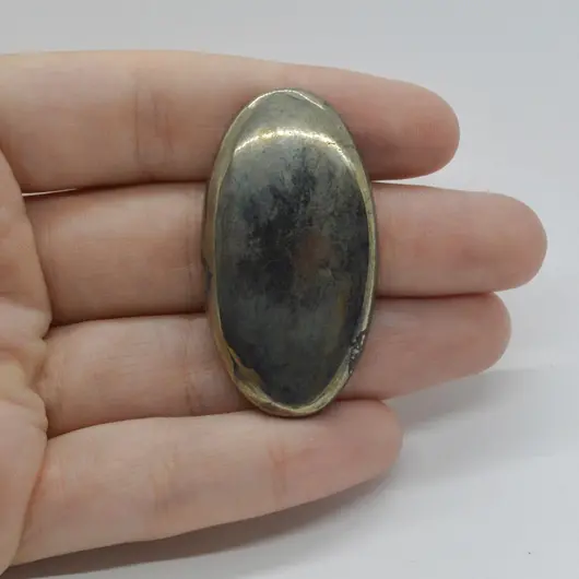 Cabochon Pirita 44x24x5mm C7