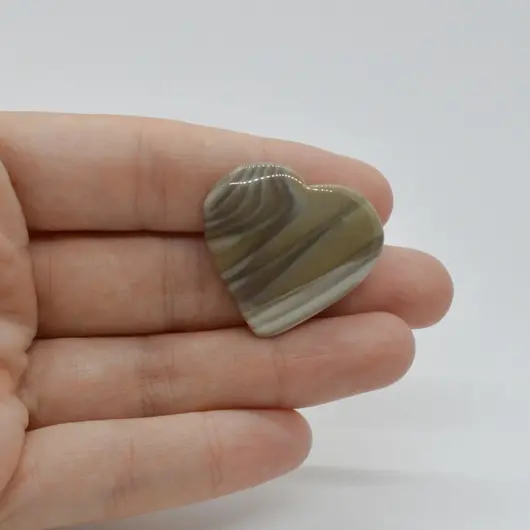 Cabochon Flint Polisat 30x27x5mm C47