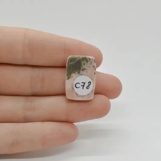 Cabochon Rodocrozit 23x15x6mm C78, imagine 2