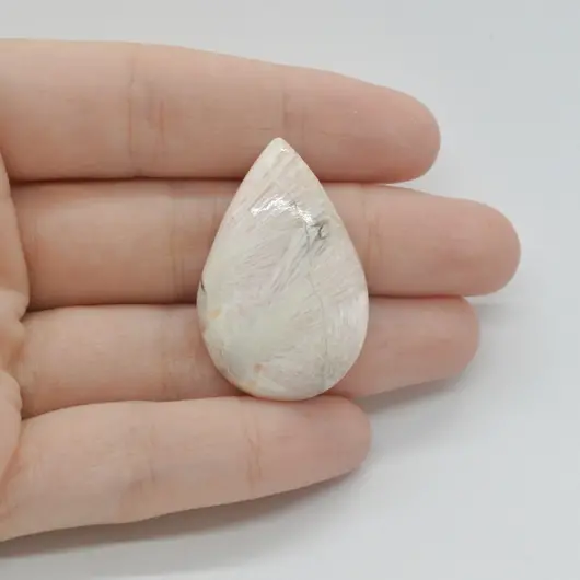 Cabochon Scolecit 35x23x6mm C93