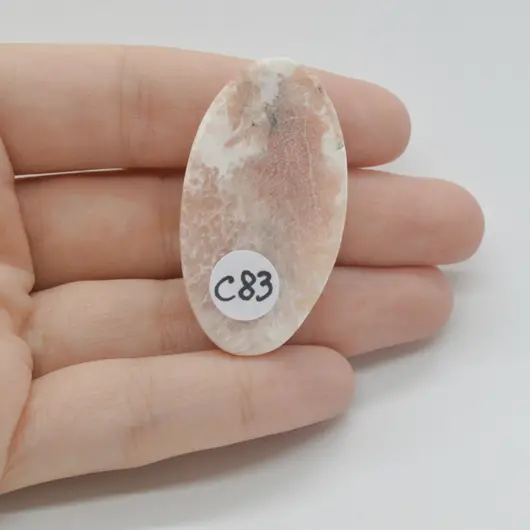 Cabochon Scolecit 43x24x12mm C83, imagine 2