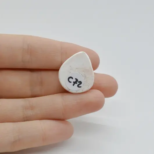 Cabochon Scolecit A+ 23x19x6mm C72, imagine 2