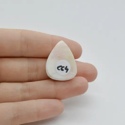 Cabochon Scolecit A+ 26x20x6mm C64, imagine 2