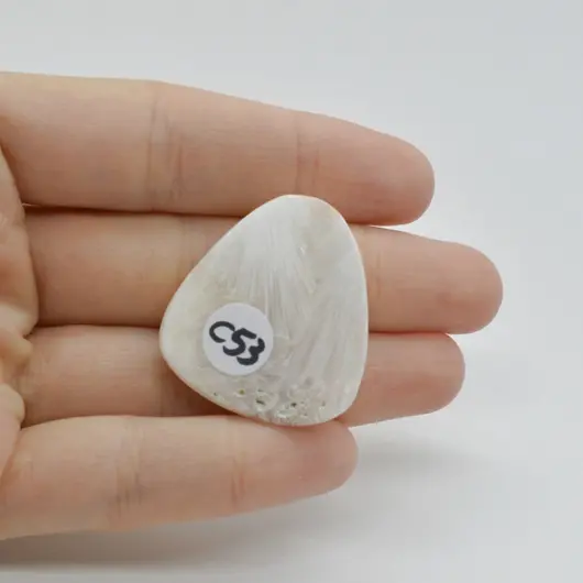 Cabochon Scolecit A+ 32x29x6mm C53, imagine 2
