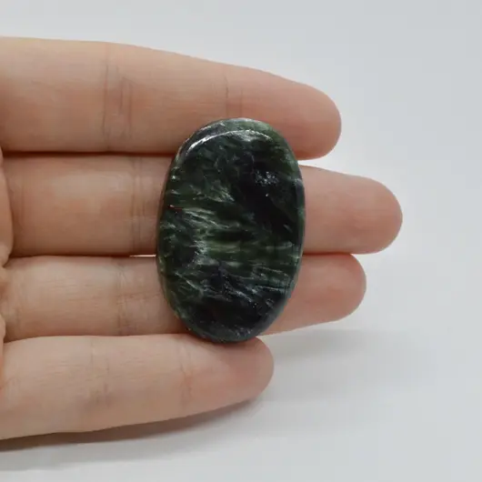 Cabochon Serafinit 38x25x6mm C14