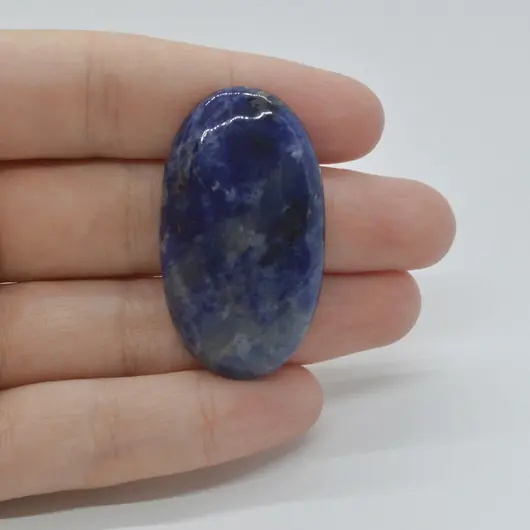Cabochon Sodalit 42x24x7mm C101