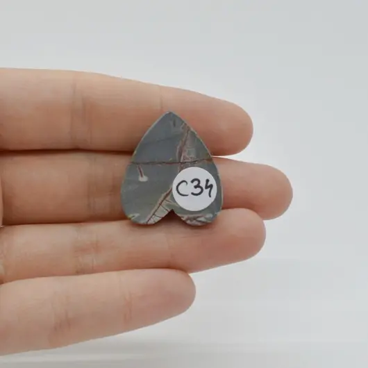 Cabochon Sonora Dendritic 26x24x5mm C34, imagine 2
