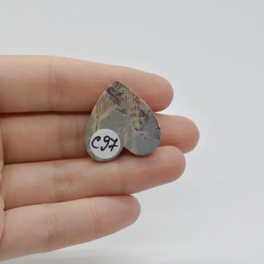 Cabochon Sonora Dendritic 26x25x6mm C97, imagine 2