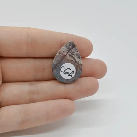 Cabochon Sonora Dendritic 27x19x4mm C62, imagine 2