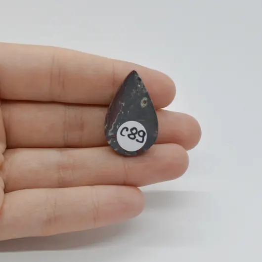 Cabochon Sonora Dendritic 29x18x6mm C89, imagine 2