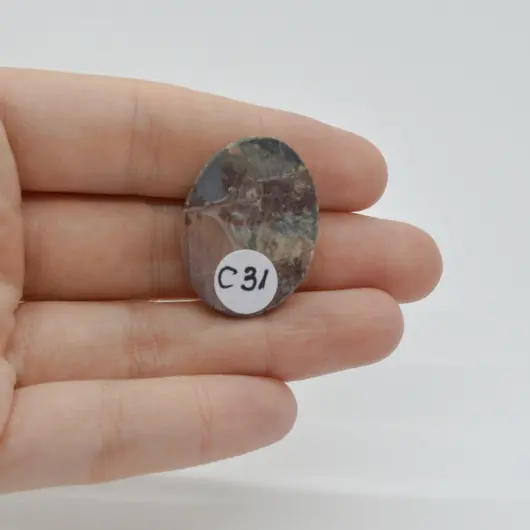 Cabochon Sonora Dendritic 29x22x6mm C31, imagine 2