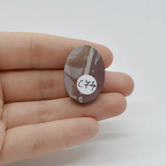 Cabochon Sonora Dendritic 30x21x6mm C74, imagine 2