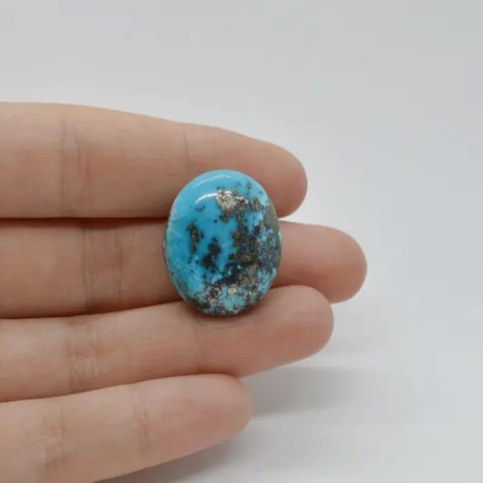 Cabochon Turcoaz Iranian 24x20x10mm C84
