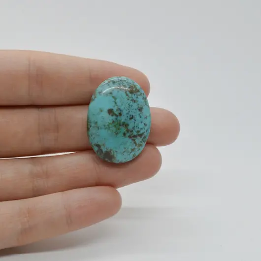 Cabochon Turcoaz Iranian 29x22x8mm C64