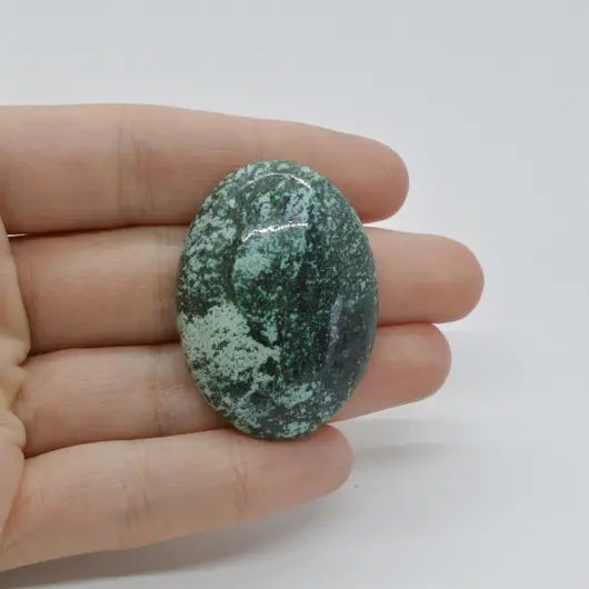 Cabochon Turcoaz Tibetan 41x30x9mm C11