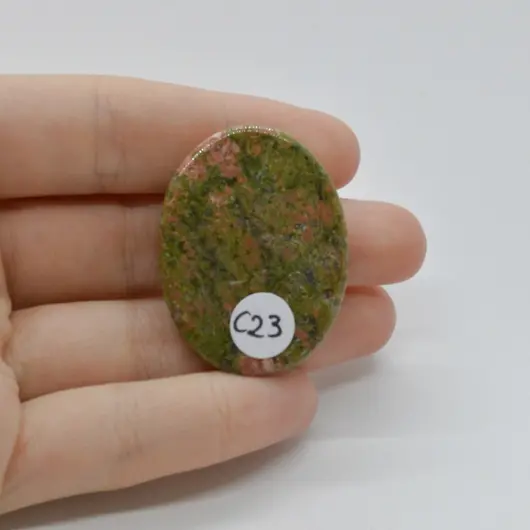 Cabochon Unakit 39x29x6mm C23, imagine 2