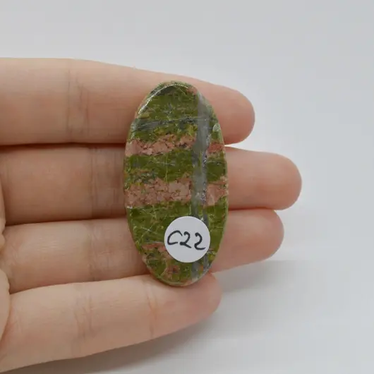 Cabochon Unakit 45x23x7mm C22, imagine 2