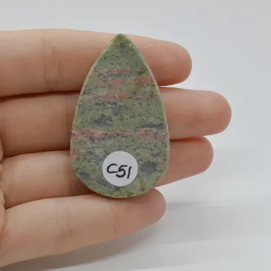 Cabochon Unakit 47x28x7mm C51, imagine 2