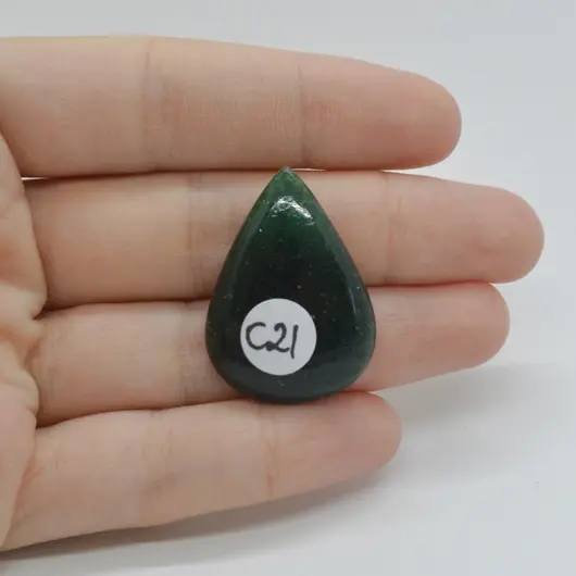 Cabochon Aventurin 31x23x6mm C21