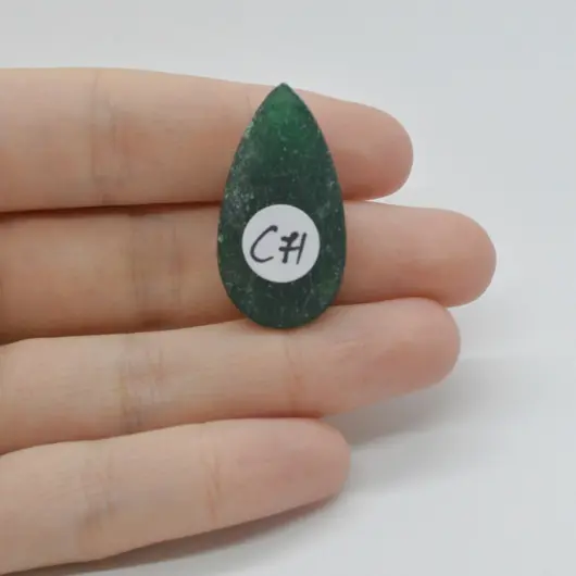 Cabochon Aventurin 32x17x6mm C71, imagine 2