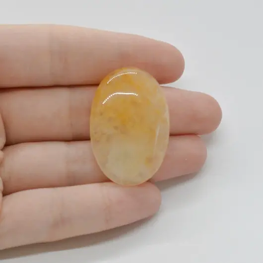 Cabochon Aventurin Galben 36x24x7mm C84