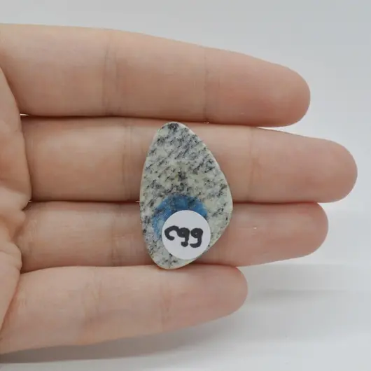 Cabochon K2 30x19x4mm C99, imagine 2