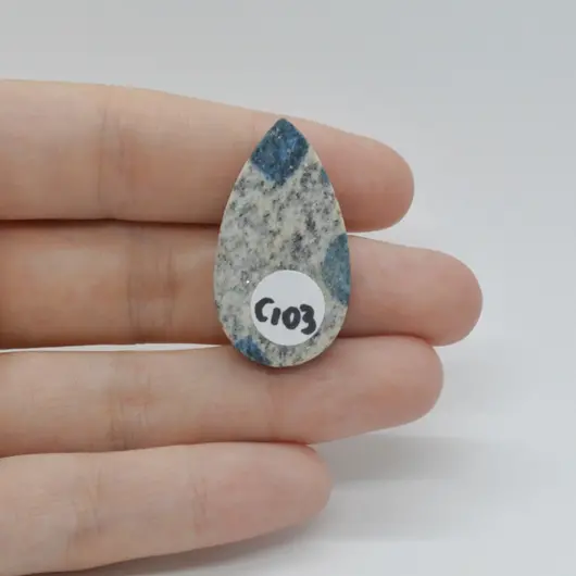 Cabochon K2 33x18x5mm C103, imagine 2