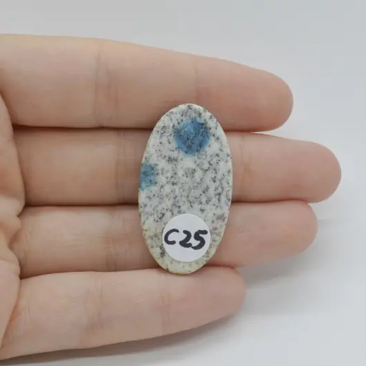 Cabochon K2 35x19x4mm C25, imagine 2