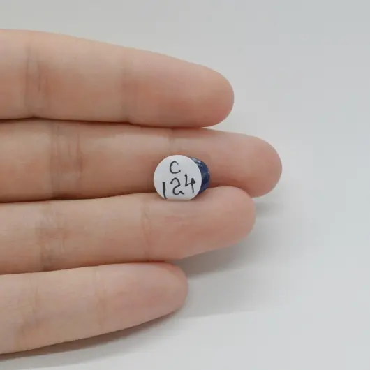 Cabochon Kianit 11x8x5mm C124, imagine 2