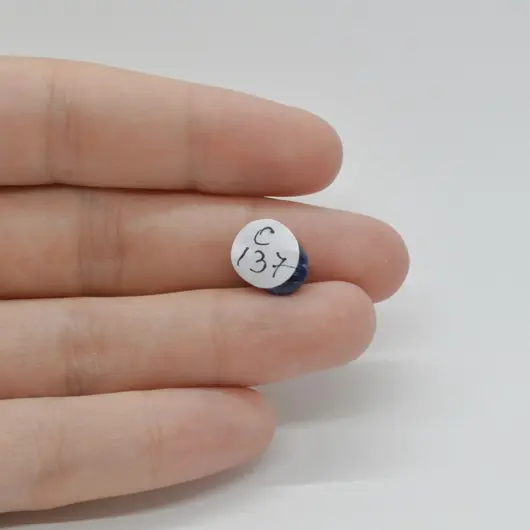 Cabochon Kianit 11x9x4mm C137, imagine 2