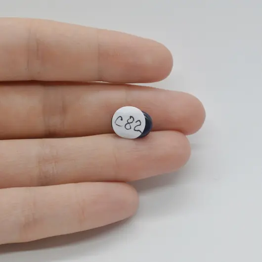 Cabochon Kianit 12x8x5mm C82, imagine 2