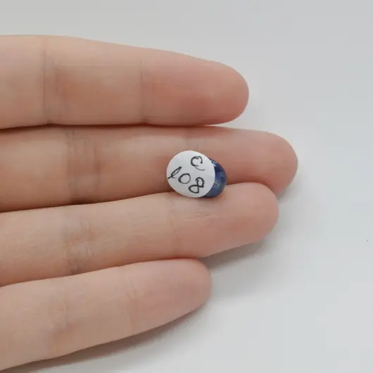 Cabochon Kianit 12x8x6mm C108, imagine 2