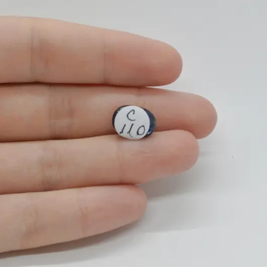 Cabochon Kianit 12x9x4mm C110, imagine 2