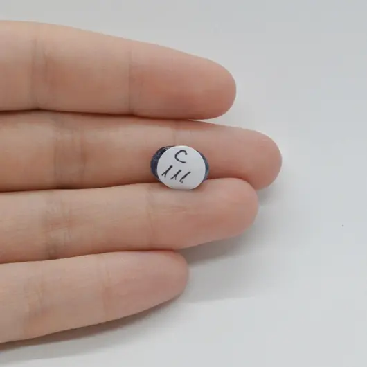 Cabochon Kianit 12x9x5mm C111, imagine 2