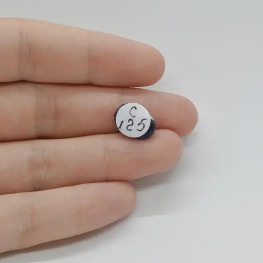 Cabochon Kianit 12x9x5mm C125, imagine 2