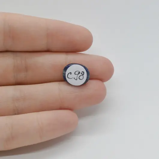 Cabochon Kianit 13x10x5mm C98, imagine 2