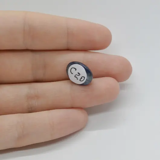 Cabochon Kianit 14x11x6mm C20, imagine 2