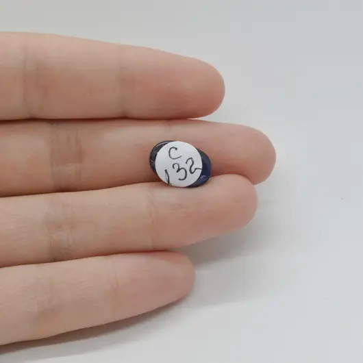 Cabochon Kianit 14x9x5mm C132, imagine 2