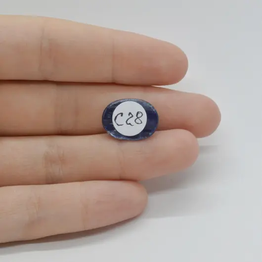 Cabochon Kianit 16x12x6mm C28, imagine 2