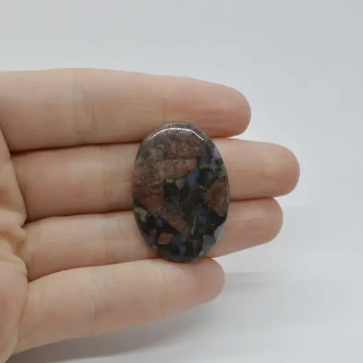 Cabochon Que Sera 33x23x5mm C33