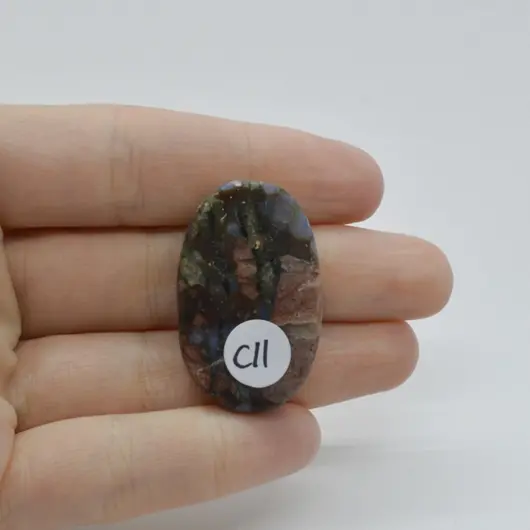 Cabochon Que Sera 35x22x7mm C11, imagine 2