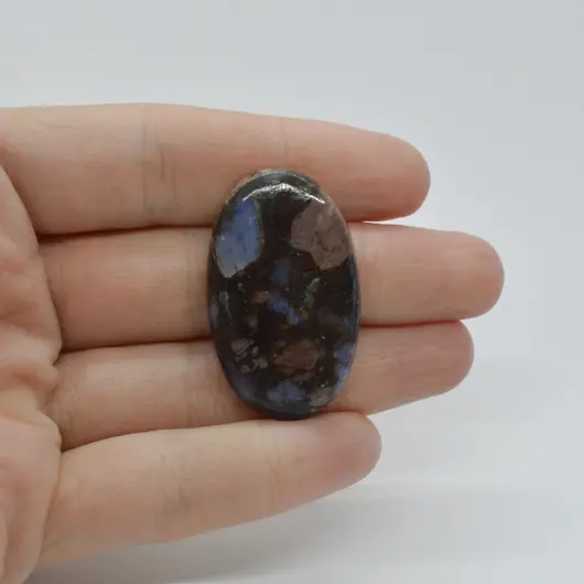 Cabochon Que Sera 37x22x6mm C56