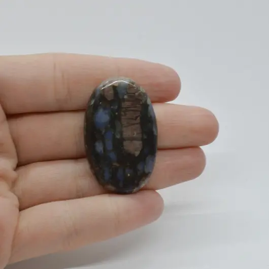 Cabochon Que Sera 38x24x6mm C37