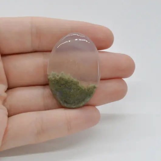 Cabochon Agat Moss Indonezia 39x27x6mm C47