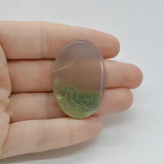 Cabochon Agat Moss Indonezia 40x27x6mm C13