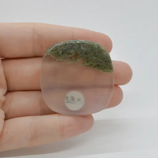 Cabochon Agat Moss Indonezia 40x39x5mm C82