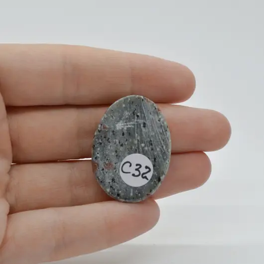 Cabochon Hornblend 32x24x5mm C32, imagine 2