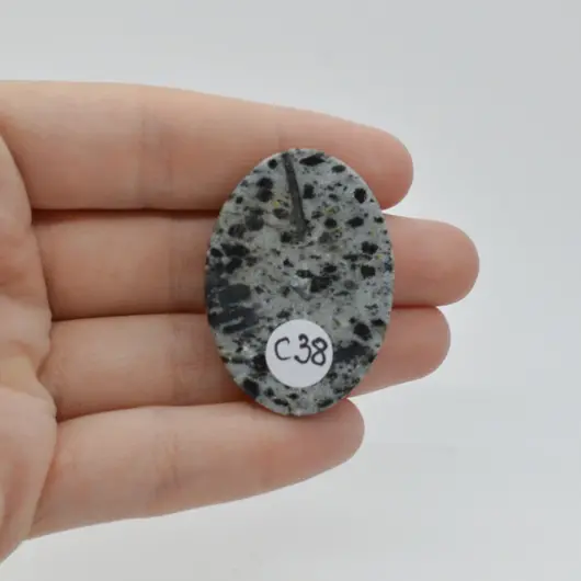 Cabochon Hornblend 40x28x5mm C38, imagine 2