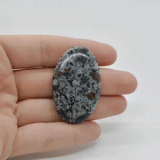 Cabochon Hornblend 43x26x6mm C6